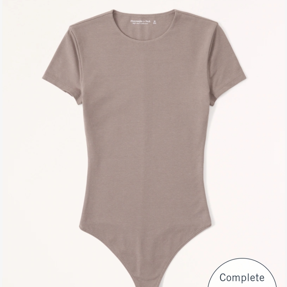 Abercrombie Short Sleeve Cotton Bodysuit
